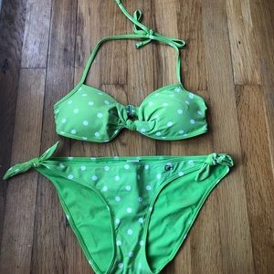 Green Gilly Hicks bikini
